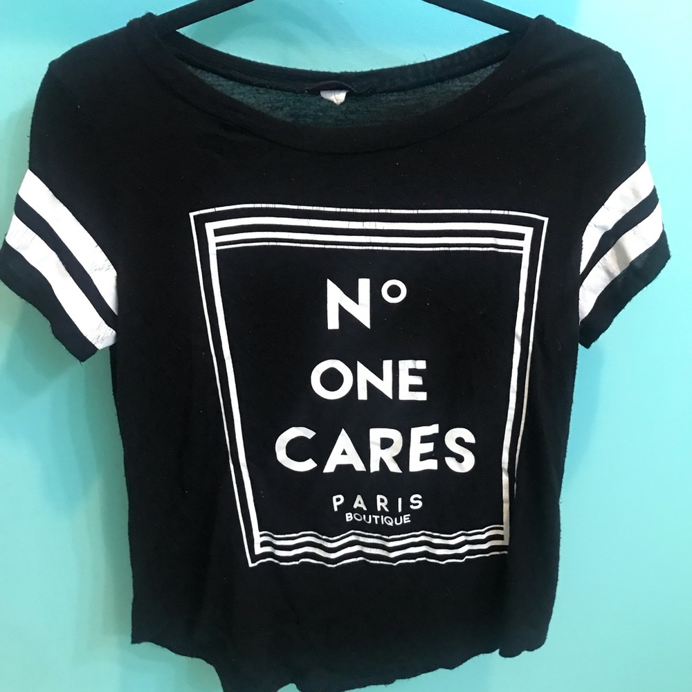 Girls “No One Cares” Top